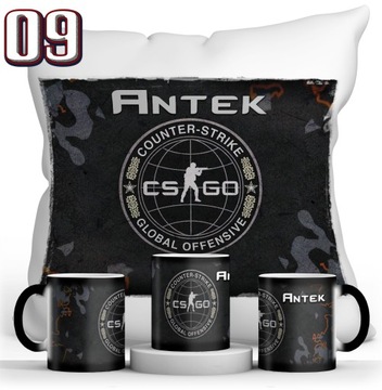 НАБОР CS GO ВОЛШЕБНАЯ КРУЖКА + ПОДУШКА + ИМЯ