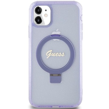Etui GUESS pokrowiec MagSafe Ring plecki case nakładka do iPhone 11 / XR