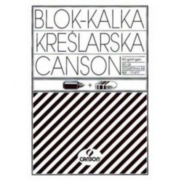 KALKA TECHNICZNA kreślarska blok A4 30 90g Canson