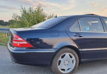 Mercedes Klasa S W220 Sedan 5.8 V12 (600) L 367KM 2001 Mercedes-Benz Klasa S Mercedes-Benz Klasa S 5.8 Benzyna 367KM, zdjęcie 26