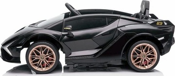 АВТОМОБИЛЬНЫЙ LAMBORGHINI SIAN АККУМУЛЯТОР 12В 2x45ВТ ДИСТАНЦИОННЫЙ