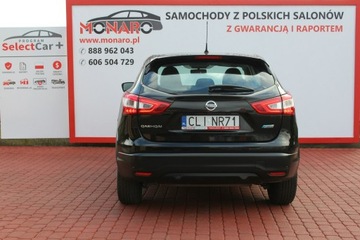 Nissan Qashqai II Crossover 1.5 dCi 110KM 2014 Nissan Qashqai Visia 1.5 dCi 110KM Salon Polska GWARANCJA RAPORT SelectCar+, zdjęcie 6