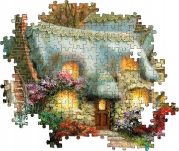 Hobby logická Skládačka Puzzle Manuální hra 1500 dílků Country Retreat