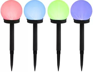 RGB СОЛНЕЧНАЯ ЛАМПА САДОВЫЙ ШАР СВЕТОДИОДНЫЙ АВТОМАТИЧЕСКИЙ СВЕТ 10 СМ
