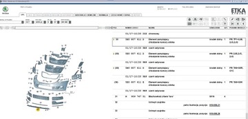 PŁYTA POD ZDERZAK SKODA OCTAVIA III LIFT 2016- 5E0807611D