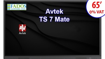 Monitor interaktywny Avtek TS 7 Mate 65 - 0% VAT