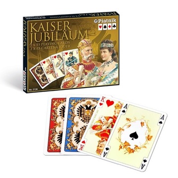 Колода Piatnik 2 Lux Kaiser