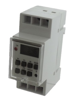 PROGRAMATOR CZASOWY ELEKTRONICZNY TYGODNIOWY SZYNA