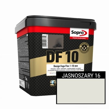 Sopro DF10 fuga jasny szary 16 | 2,5kg