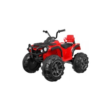 Детский аккумулятор Quad ATV 2,4 ГГц Белый + Пульт дистанционного управления + Колеса EVA