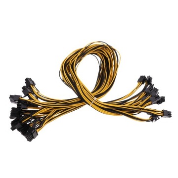 12 szt. Kabel adaptera PCI (6 pinów) Grafika