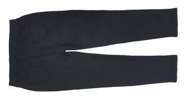 Dámske nohavice Zateplené Teplé S Vreckámi Čierne Veľké Veľkosť 46 3Xl