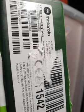 Материнская плата MOTOROLA G7 PLUS XT1965