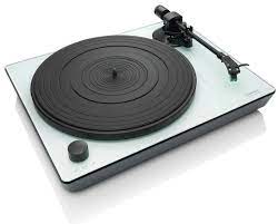 GRAMOFON LENCO L-174 GLASS USB 33/45 AT-95 SZKLANY
