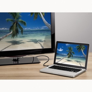 DisplayPort — кабель DisplayPort 4K Gold длиной 1,8 м. ХАМА
