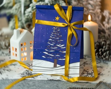 Блок-пакеты CHRISTMAS GIFT для бумажных пакетов CHRISTMAS GIFT