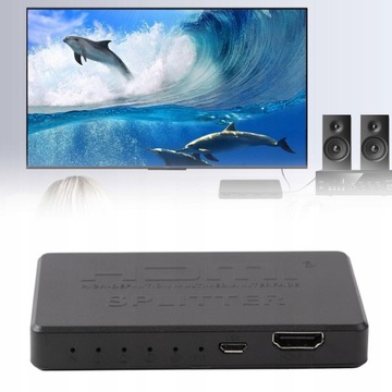 РАЗДЕЛИТЕЛЬ АКТИВНЫЙ HDMI РАЗДЕЛИТЕЛЬ 1X4 4K ТВ