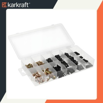 МОНТАЖНЫЕ ПЛАСТИНЫ ВИНТЫ КОРПУС ШАЙБЫ БАМПЕР БОЛЬШОЙ НАБОР 170ШТ