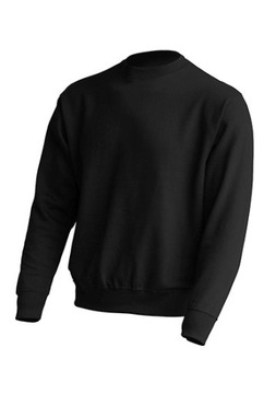 Bluza Męska Czarna czysta nierozpinana