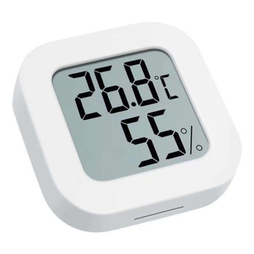 MINI STACJA POGODOWA POKOJOWA TERMOMETR POGODYNKA CZUJNIK METEO HIGROMETR
