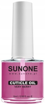 Sunone Oliwka do skórek i paznokci Very berry 5ml