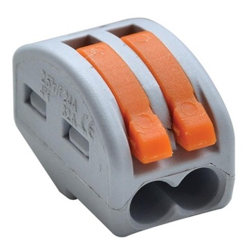 Złączka otwierana 2x0,75-4mm - OVO2,5-2 - Tracon