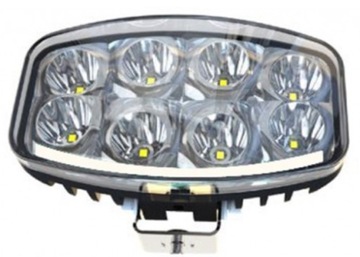 REFLEKTOR DROGOWY LED Z POZYCJĄ LED DÓŁ HALOGEN