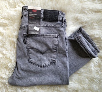 LEVI'S 721 High Rise Skinny W29 L30 29x30 PREMIUM