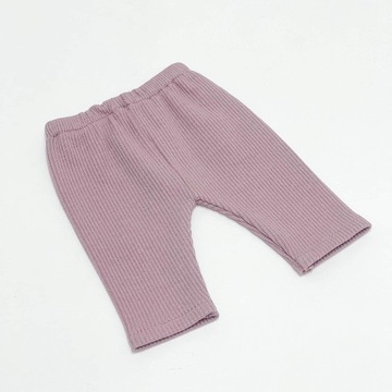 Legginsy lawenda dla lalki Miniland 38cm, Minikane