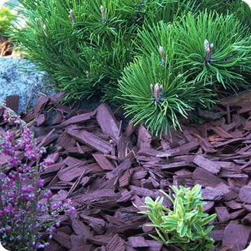 Щепа декоративная Коричневая 50л