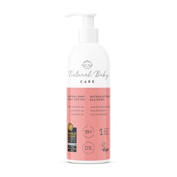 Natural Baby Care Naturalny balsam do ciała dla dzieci 200ml P1