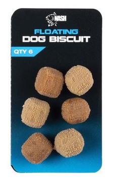 Sztuczne chrupki Nash Floating Dog Biscuit (6szt.)