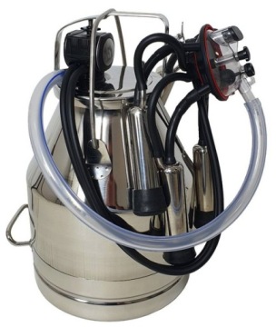 BAŃKA KONEW UDOJOWA 25L Z APARATEM 240ML KOMPLETNA