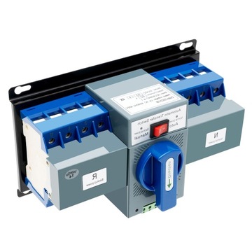 Двойной автоматический выключатель питания 4P/63A 220 В