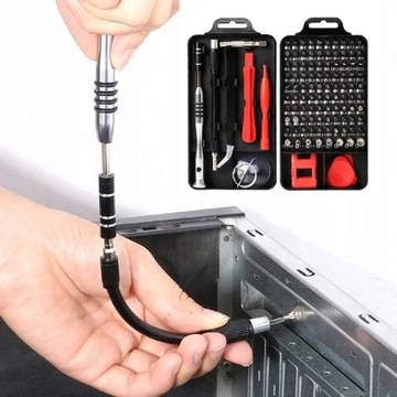 НАБОР ТОЧНЫХ ОТВЕРТОК-БИТ RT0140 ДЛЯ ТЕЛЕФОНОВ И ПЛАНШЕТОВ 110в1