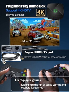 ИГРОВАЯ КОНСОЛЬ 4K ТЕЛЕВИЗОРА В РЕТРО 2 ПАНЕЛЬ 30000 СЕРЫЙ