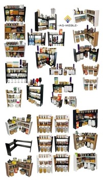 PÓŁKA KUCHENNA STOJĄCA ORGANIZER REGAŁ NA BLAT BIAŁA