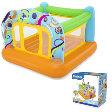 BESTWAY Bouncer Dmuchany ZAMEK do Skakania Trampolina dla Dzieci 52441