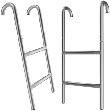 DRABINKA DRABINA DO TRAMPOLINY 76 cm / 2 stopnie