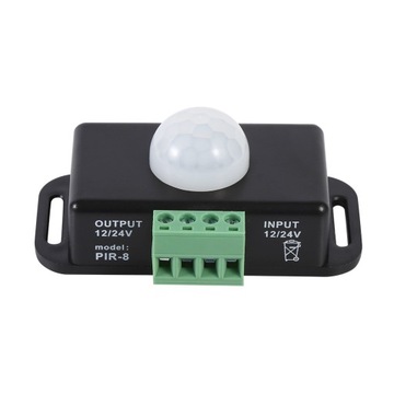 CZUJNIK RUCHU SENSOR SONDA PIR 12V/24V LED