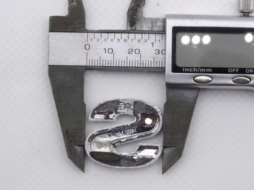 VW POLO IV 9N 01-09 PÍSMENO ZNAKY KRYT ZADNÍ KUFRU S