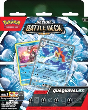 Pokemon TCG: Deluxe Battle Deck QUQUAVAL EX KARTY