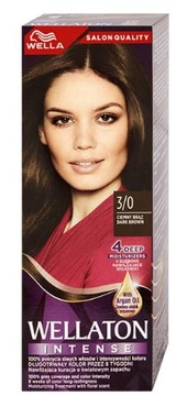Wella Wellaton Ciemny brąz 3/0 krem koloryzujący