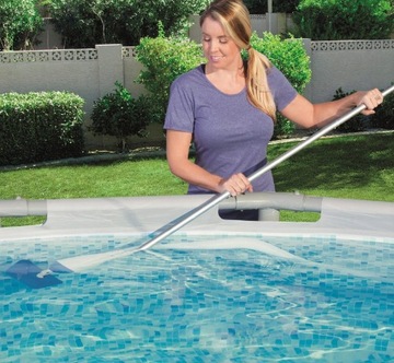 МОЩНЫЙ ПЫЛЕСОС ДЛЯ БАССЕЙНА С НАБОРОМ ДЛЯ ОЧИСТКИ ДНК