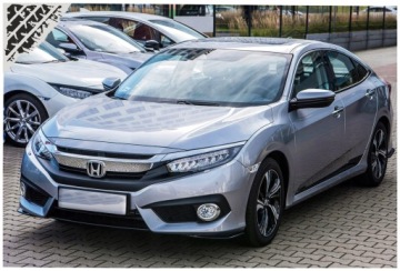 HONDA CIVIC X 2016-19 СЕДАН ПЕРЕДНИЕ ГАЛОГЕННЫЕ КРЫШКИ