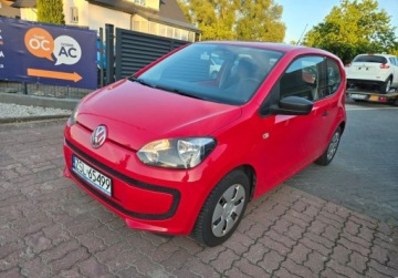 Volkswagen up! Hatchback 5d 1.0 BlueMotion Technology 60KM 2011 Volkswagen up Swiezo sprowadzony Zarejestrowany klimatyzacja sprawna., zdjęcie 1