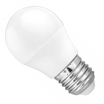 Светодиодная лампа G45 E27 7W 2835 шарик сильный нейтральный белый ПРЕМИУМ