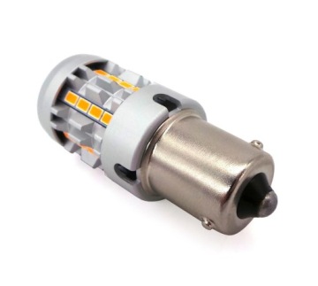 PY21W Светодиодная лампа BAU15S 12-24V 100% CAN оранжевый