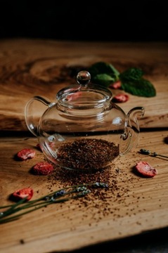 Чай Ройбуш КЛУБНИКА ЛАВАНДА МЯТА Лаванда Powiew Tea Selection 50г