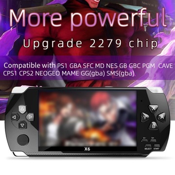 Мини-игровая консоль с ЖК-экраном, быстрый отклик, 8 ГБ памяти USB